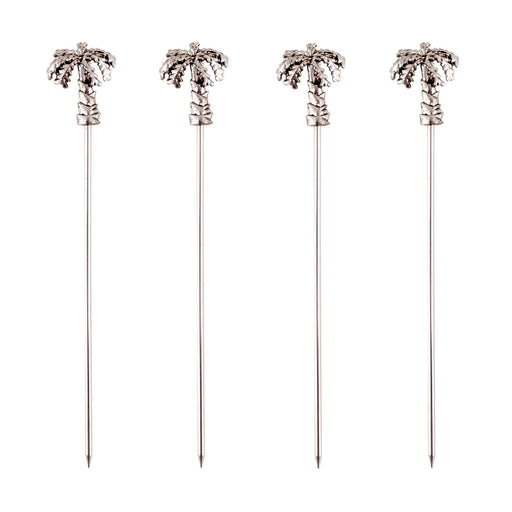 BarConic® Palm Tree Cocktail picks - Set of 4