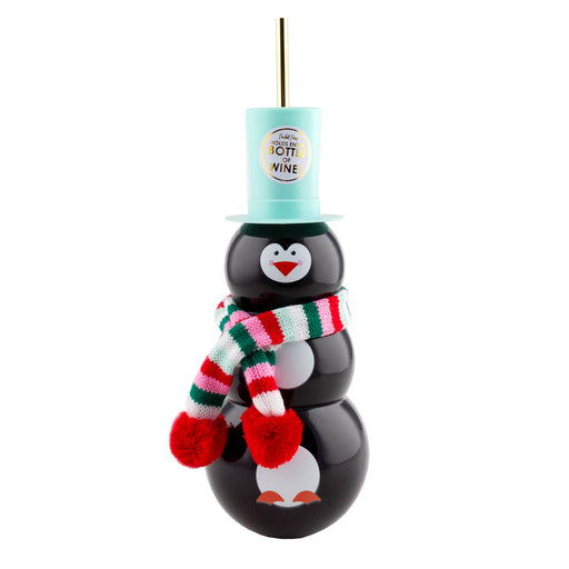 Winter Penguin Novelty Cup W/Lid & Straw - 30oz