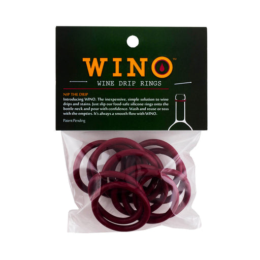 Wino Wine Drip Rings - 12 pack