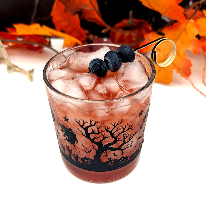 BarConic® Glassware - Old Fashioned Glass - Halloween Town