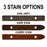 Custom Laser Engraved 2 Person Wood Shot Ski - Take A Shot, We Tied The Knot - 3 Stain Options 