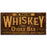 Customizable Large Vintage Wooden Bar Sign - Bar Sign - Whiskey Brown 