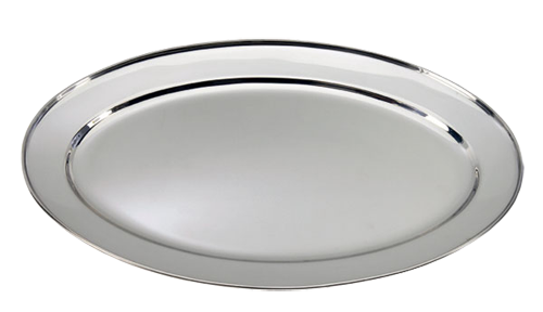 Serving Tray - Stainless Steel - 16 inch Round