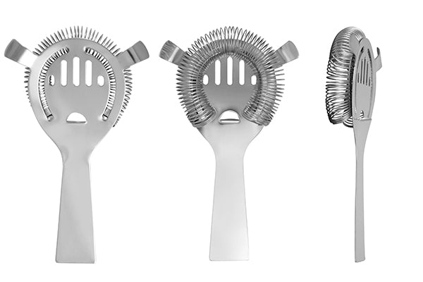 Cocktail Strainer - 2 Prong Deluxe Stainless Steel