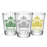 CUSTOMIZABLE - 1.75oz Clear Wedding Shot Glass - Pineapples