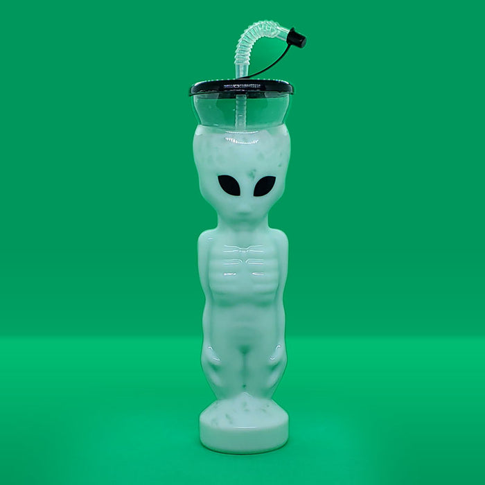 BarConic® Alien Party Yard Cup with Lid and Straw - 27 oz.