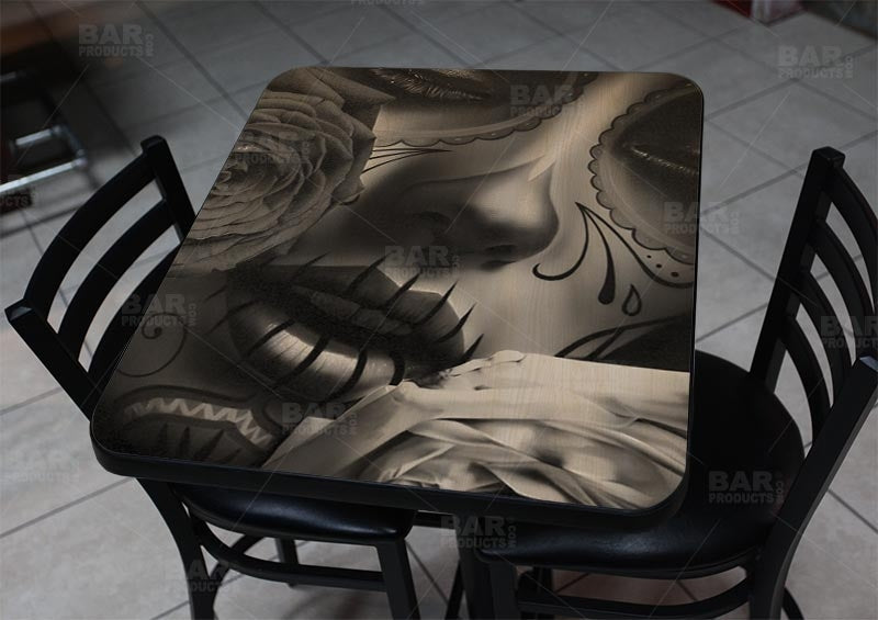 Amor Eterno 24" x 30" Wooden Table Top - Two Types Available