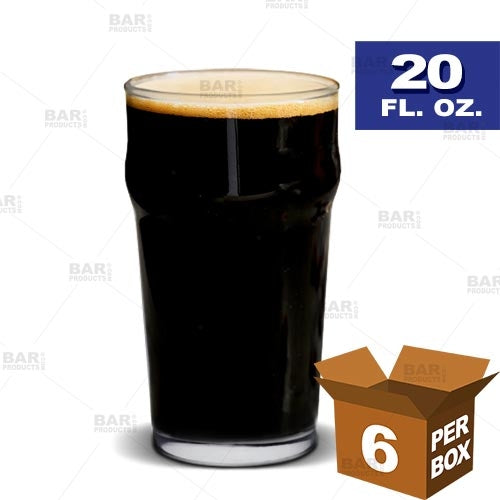 BarConic® English Pub Glass - 20 oz [Box of 6]
