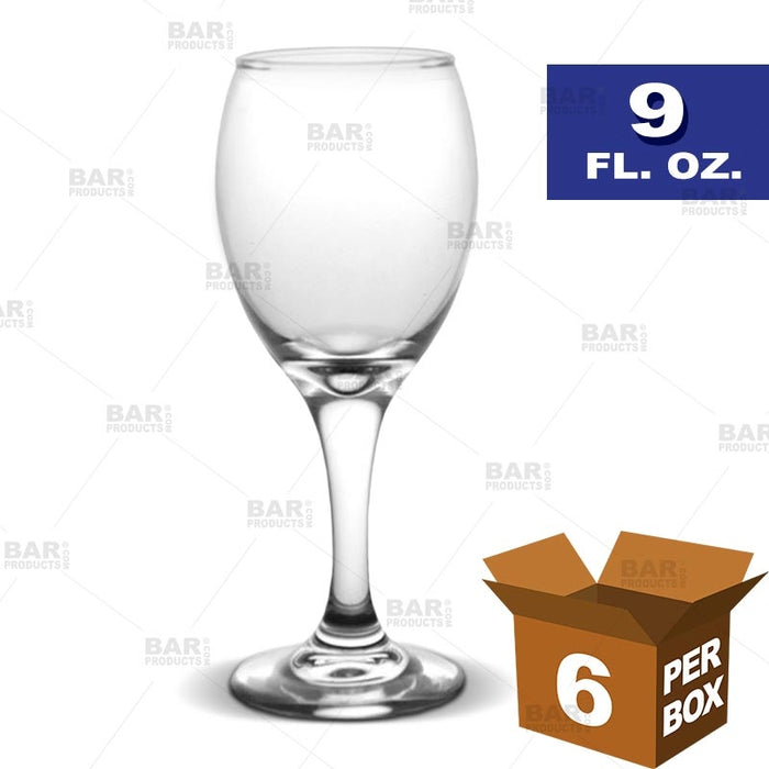 BarConic® Wine Glass - 9 oz [Box of 6]