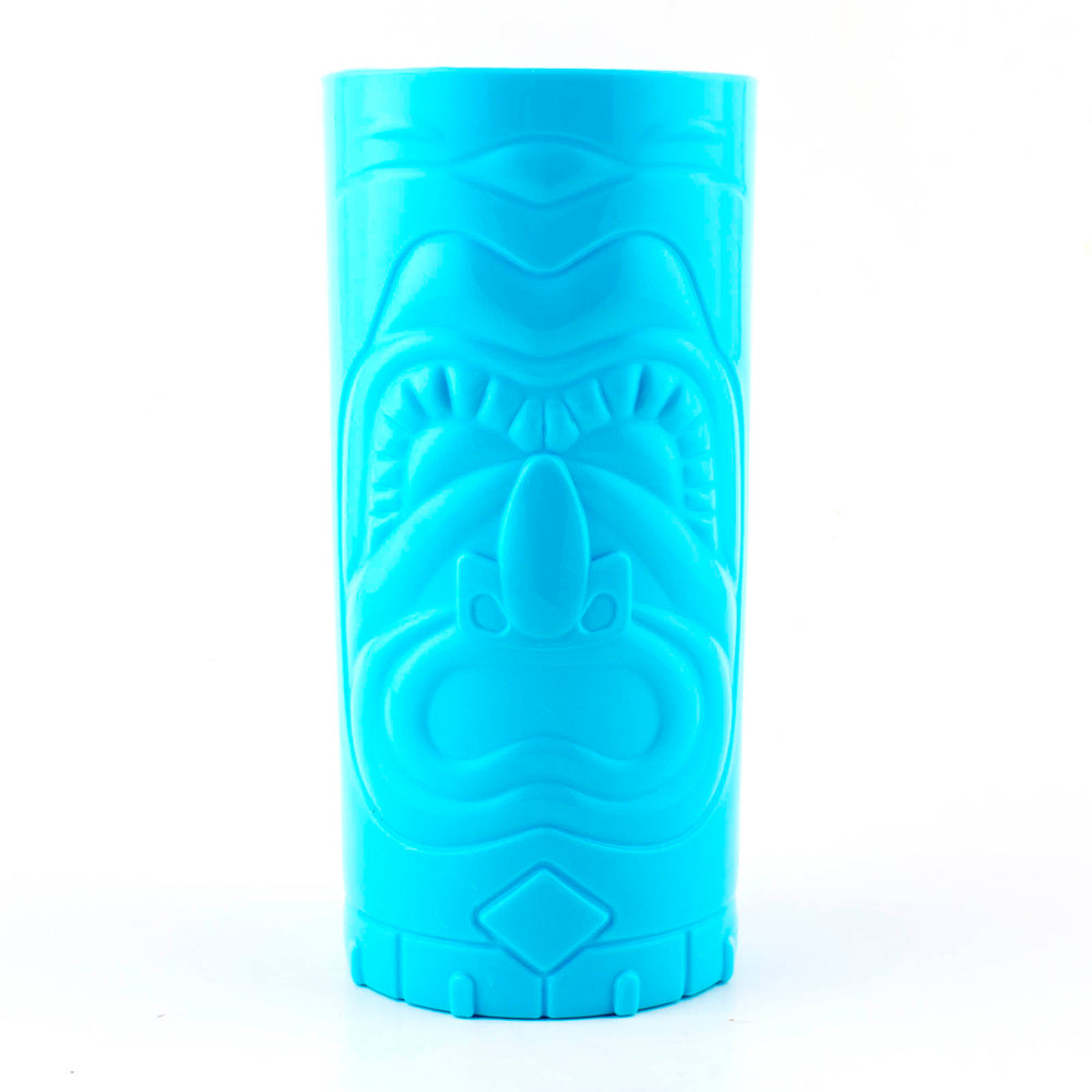 BarConic® Blue Plastic Tiki Cup - 26 ounce - Extra Large