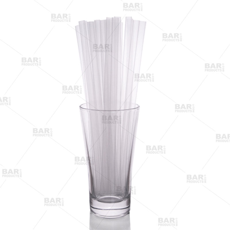 BarConic® 8" Straws - Clear