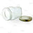 Victorian Square Craft Bartending Jar w/ Gold Lid - 10 oz / 292ml