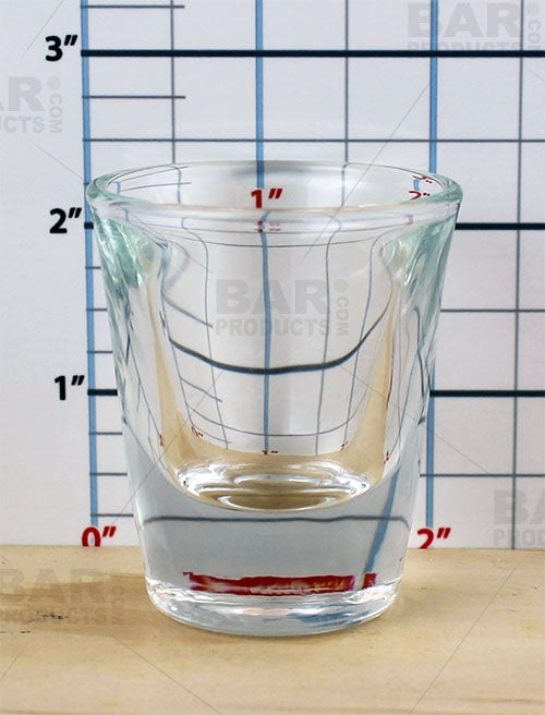 BarConic® Thick Base Clear Shot Glass - 1 oz