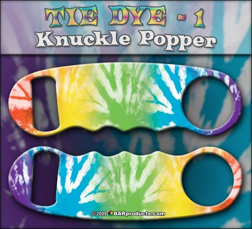 Knuckle Popper Bottle Opener - Tie Dye 1