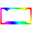 License Plate Frame - Rainbow