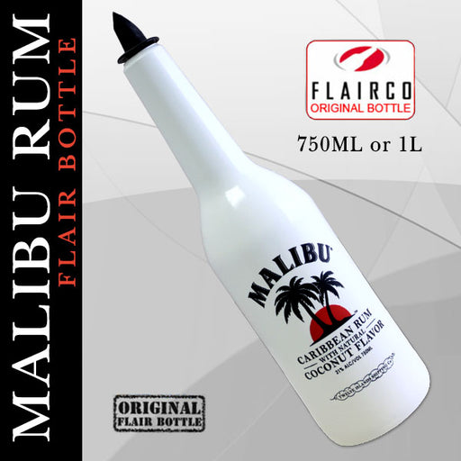 Malibu Rum Flair Bottles - 750ML and 1L