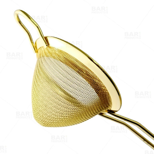 BarConic® Strainer - Fine Mesh - Gold Plated