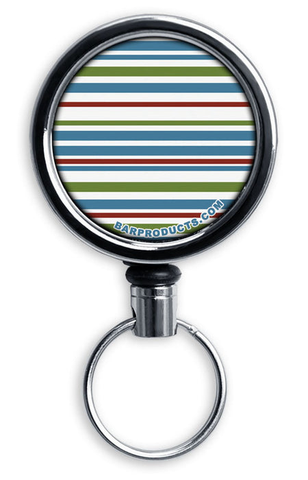Retractable Reels for Bottle Openers – Stripes