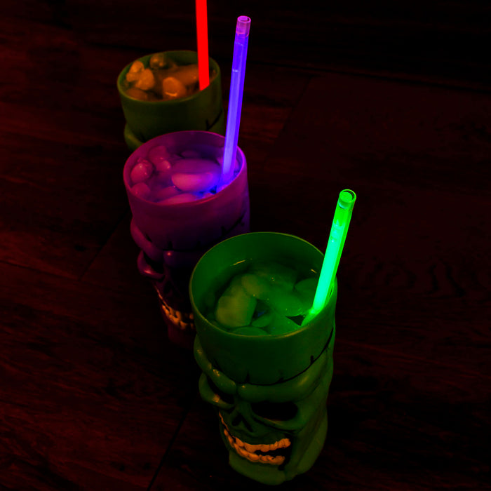 Neon Glow Straws - Multi 25 pack
