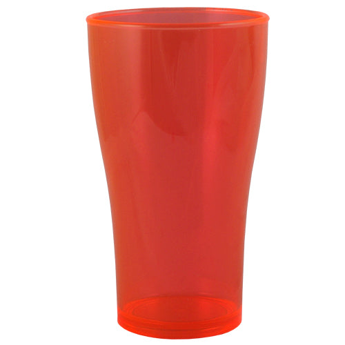 BarConic® Drinkware - Neon Orange Polycarbonate Cup - 570 ML