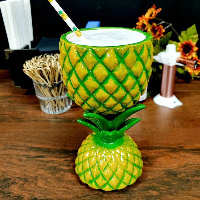 BarConic® Tiki Drinkware - Pineapple Stand - 14 ounce