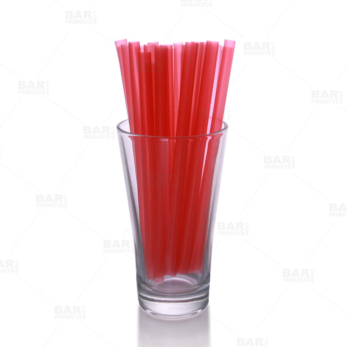 BarConic® 6" Straws- Red