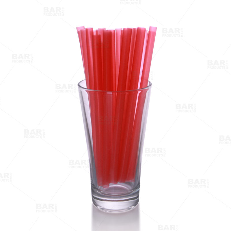 BarConic® 6" Straws- Red