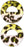 Round Opener - Yellow Leopard Pattern