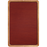 Kolorcoat™ Custom Metal Bar Sign w/ Frame - 12" x 18" - Red w/ Border