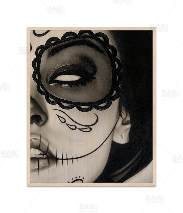 Sophia la Muerta 24" x 30" Wooden Table Top - Two Types Available