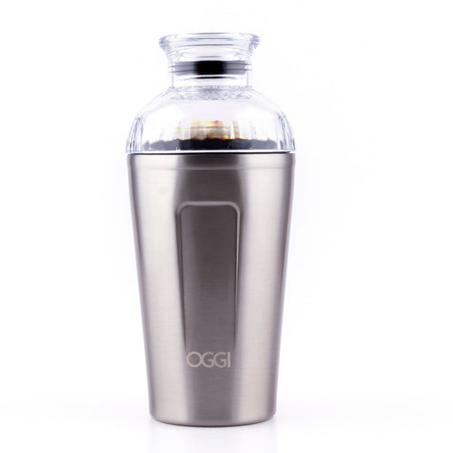 Double Wall Vacuum Insulated Cocktail Shaker - Stainless Steel - 17 ounce