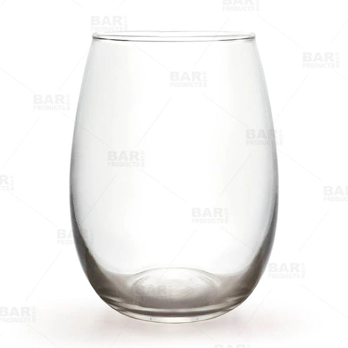 Stemless Wine Glass Included