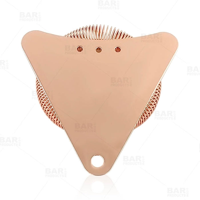 BarConic® Triangle Cocktail Strainer- Copper Plated