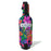 ADD YOUR NAME - Wine Bottle Cooler with Strap - Bright Tropical Floral