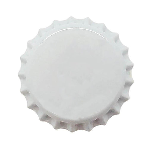 White Oxygen Barrier Bottle Caps - 144 ct