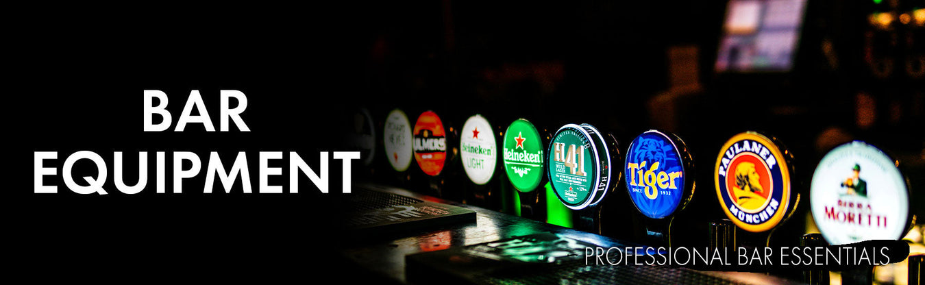 Bar taps image from the bar equipment page at Barproducts.com