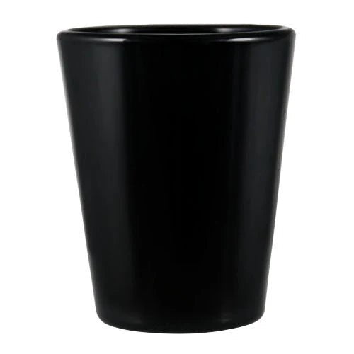 1.75 oz Custom BarConic® Black Shot Glass - 12 Count