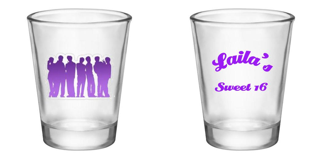 1.75 oz. Custom BarConic® Shot Glasses