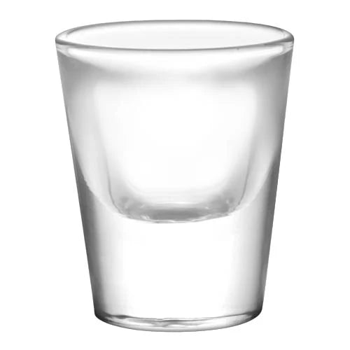 Customized BarConic® 1 ounce Thick Base Clear Shot Glass - 12 Count