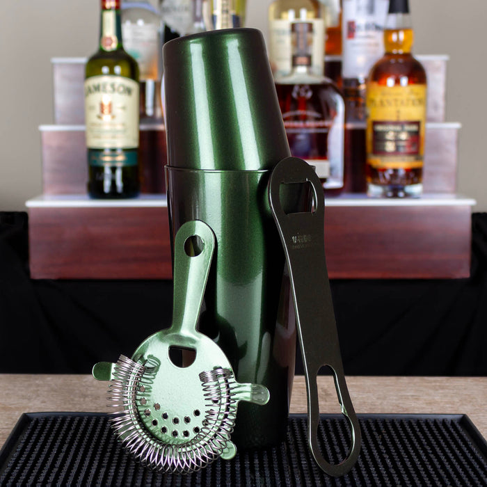 4 Piece Bar Set with V-rod® - Green Color Shift