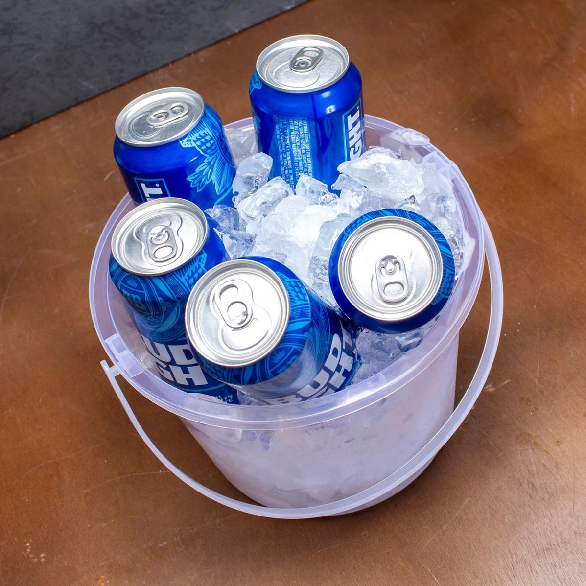 BarConic® 170oz Clear Plastic Beer Bucket w/handle - Bar Products — Bar ...