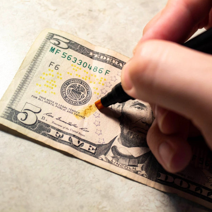 Counterfeit Buster Example Money Marking Counterfeit Pen — Bar Products
