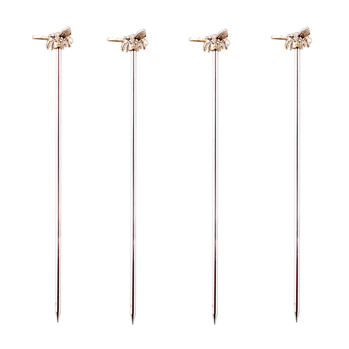 BarConic® Bee Cocktail Picks - Set of 4