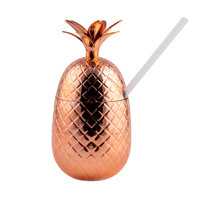 BarConic® Pineapple Cup w/ Straw - Color Options