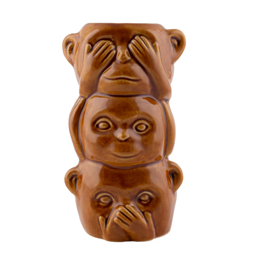 BarConic® Tiki Drinkware - 3 Monkey Totem