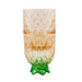 BarConic® Stackable Pineapple Glasses - Diamond Pattern  - Set of 4