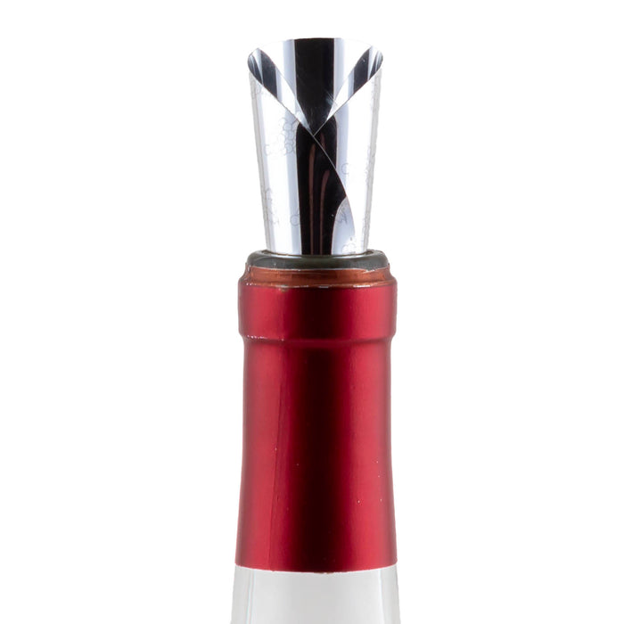 Drop Stop® Wine Pourer with Neck Hanger