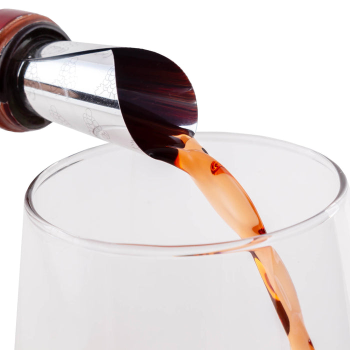 Drop Stop® Wine Pourer with Neck Hanger