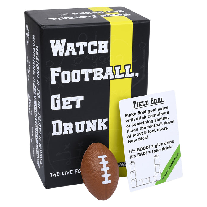 WATCH FOOTBALL, GET DRUNK CARD GAME