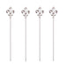 BarConic® Fleur De Lis Cocktail Pick - Set of 4